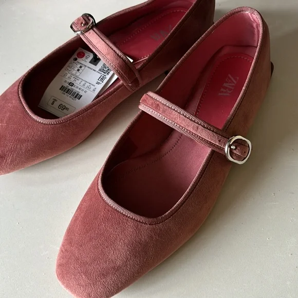 Clearance zara mary jane Sale